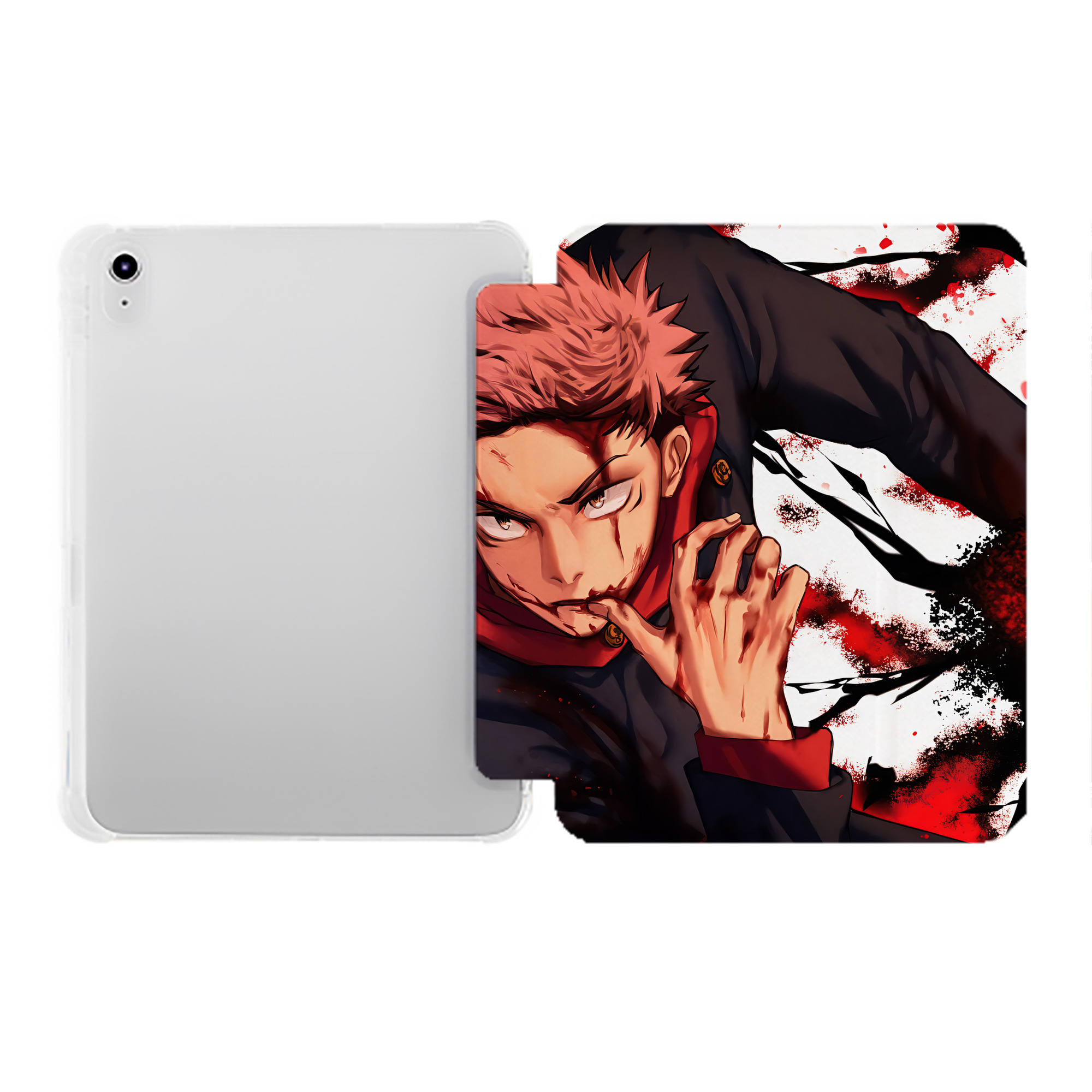 （画像用） SPY×FAMILY间谍家家酒 IPad ケース ペン収納付き 三つ折りスタンド PUレザー×シリコン 対応機種9.5/10.5/10.9インチ